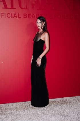 IPA88088075 - Venice, 83rd Venice International Film Festival - The photocall from the Armani Beauty Dinner event at the Giardini Reali. Pictured: Vittoria Ceretti (Italian model)  Copyright: xAlessandroxBremecx xx 88088075