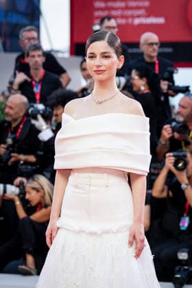 Wild Horse Nine red carpet during the 83rd Venice International Film Festival in Venice, Italy on 03 September 2026. Mariana di Girolamo attends the Wild Horse Nine red carpet during the 83rd Venice International Film Festival in Venice, Italy on 03 September 2026., Credit:Stefano Costantino TTL Stefano Costantino Avalon Italy, Venice  Copyright: xStefanoxCostantinoxTTLx xStefanoxCostantinox xAvalonx 1130515258
