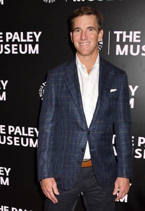 NEW YORK, NY- SEPTEMBER 3: Eli Manning at PaleyLive™s Chad Powers Season 2: Back in the Game red carpet event at The Paley Museum in New York City on September 3, 2026. Copyright: xmpi099 MediaPunchx