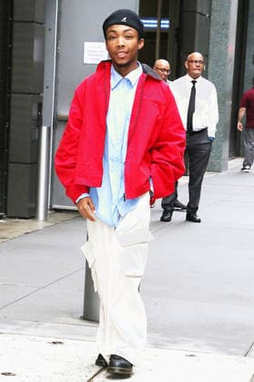 NEW YORK, NY - SEPTEMBER 3: Asante Blackk Seen at Good Morning America on September 3, 2026 in New York City. Copyright: xRWx