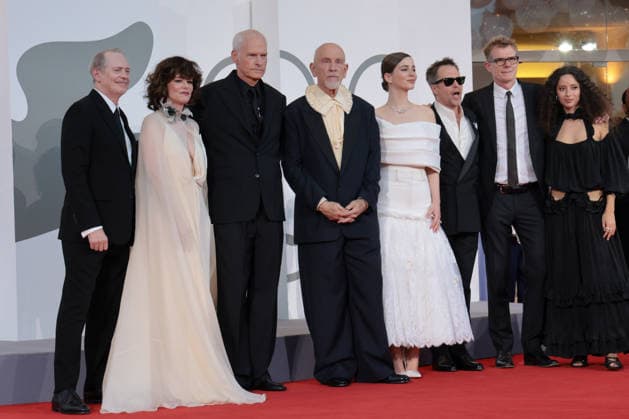 Wild Horse Nine Screening - The 83rd Venice International Film Festival (L-R) Steve Buscemi, Parker Posey, Martin McDonagh, John Malkovich, Mariana Di Girolamo, Sam Rockwell, Graham Broadbent and Ailin Salas attend the Wild Horse Nine Screening during the 83rd Venice International Film Festival at Sala Grande on September 03, 2026 in Venice, Italy.  Copyright: xKazukoxWakayamax