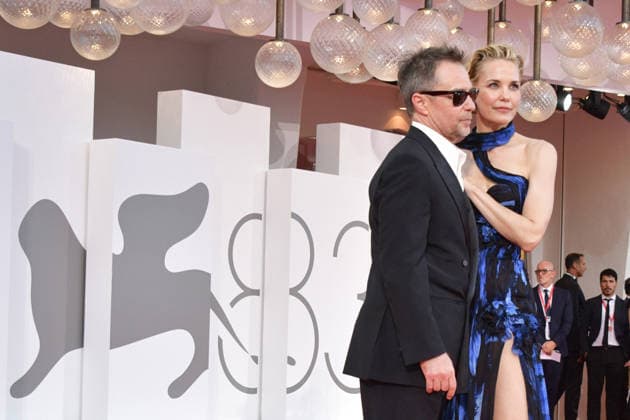 83rd Venice Film Festival 83rd Venice Mostra Venice International Film Festival WILD HORSE NINE Premiere Sam Rockwell and Leslie Bibb attend the *Wild Horse Nine* premiere Photos by Thomas Bohlen Starface 459372 September 3, 2026 Venice, Italy  Copyright: xThomasxBohlenx STAR_459372_214
