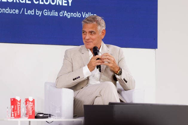 George Clooney led a masterclass at the Hotel Excelsior during the 83rd Venice International Film Festival, the Mostra on September 3, 2026. Jasmine Aissaoui, Bestimage. George Clooney gave a masterclass at the Hotel Excelsior during the 83rd edition of the Venice International Film Festival, the Mostra, on September 3, 2026. Venice, Italy  Copyright: xJasminexAissaouix xBestimagexJasminexAissaouix xBestimagex