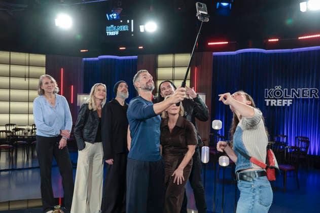Susanne Hegenscheidt, Nina Ruge, Torsten Sträter, Micky Beisenherz, Bülent Ceylan, and Susan Link during the taping of the WDR talk show *Kölner Treff* at WDR Studio BS 3 in Cologne, September 3, 2026 Foto:xR.xSchmiegeltx xFuturexImagex koelner_treff0309_6902