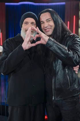 Torsten Sträter and Bülent Ceylan during the taping of the WDR talk show Kölner Treff at WDR Studio BS 3 in Cologne, September 3, 2026 Foto:xR.xSchmiegeltx xFuturexImagex koelner_treff0309_6940