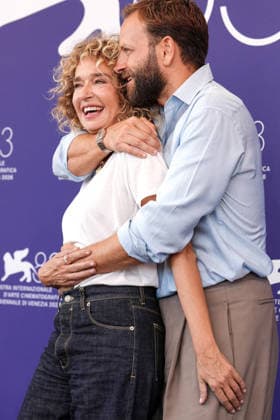 Valeria Golino and Alessandro Borghi attending the *Nessun Dolore* photo call during the 83rd Venice International Film Festival at the Palazzo del Casino on September 3, 2026, in Venice, Italy. Lucia Sabatelli, Venice, Italy  Copyright: xLuciaxSabatellix xBestimagexLuciaxSabatellix xBestimagex