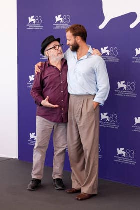 Gianni Amelio and Alessandro Borghi attending the *Nessun Dolore* photo call during the 83rd Venice International Film Festival at the Palazzo del Casino on September 3, 2026, in Venice, Italy. Lucia Sabatelli, Venice, Italy  Copyright: xLuciaxSabatellix xBestimagexLuciaxSabatellix xBestimagex