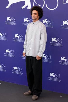 Ramzi Lafrindi attending the *Nessun Dolore* press conference during the 83rd Venice International Film Festival at the Palazzo del Casino on September 3, 2026, in Venice, Italy. Lucia Sabatelli, Venice, Italy  Copyright: xLuciaxSabatellix xBestimagexLuciaxSabatellix xBestimagex