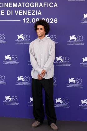 Ramzi Lafrindi attending the *Nessun Dolore* press conference during the 83rd Venice International Film Festival at the Palazzo del Casino on September 3, 2026, in Venice, Italy. Lucia Sabatelli, Venice, Italy  Copyright: xLuciaxSabatellix xBestimagexLuciaxSabatellix xBestimagex