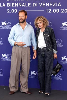 Valeria Golino and Alessandro Borghi attending the *Nessun Dolore* photocall during the 83rd Venice International Film Festival at the Palazzo del Casino on September 3, 2026, in Venice, Italy. Lucia Sabatelli, Venice, Italy  Copyright: xLuciaxSabatellix xBestimagexLuciaxSabatellix xBestimagex