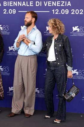 Valeria Golino and Alessandro Borghi attending the *Nessun Dolore* photocall during the 83rd Venice International Film Festival at the Palazzo del Casino on September 3, 2026, in Venice, Italy. Lucia Sabatelli, Venice, Italy  Copyright: xLuciaxSabatellix xBestimagexLuciaxSabatellix xBestimagex