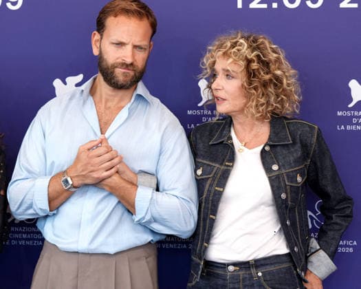 Valeria Golino and Alessandro Borghi attending the *Nessun Dolore* photocall during the 83rd Venice International Film Festival at the Palazzo del Casino on September 3, 2026, in Venice, Italy. Lucia Sabatelli, Venice, Italy  Copyright: xLuciaxSabatellix xBestimagexLuciaxSabatellix xBestimagex