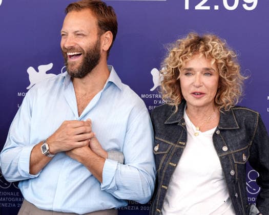 Valeria Golino and Alessandro Borghi attending the *Nessun Dolore* photocall during the 83rd Venice International Film Festival at the Palazzo del Casino on September 3, 2026, in Venice, Italy. Lucia Sabatelli, Venice, Italy  Copyright: xLuciaxSabatellix xBestimagexLuciaxSabatellix xBestimagex