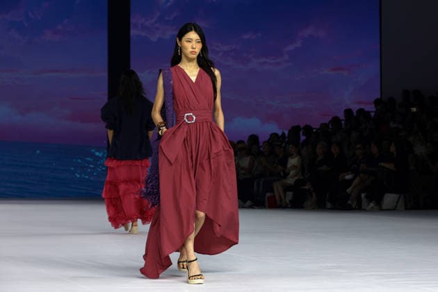 Seoul Fashion Week S S 2027 - Runway - CAHIERS Models walk the runway for designer Kim Ah Young s CAHIERS collection during the Seoul Fashion Week S S 2027 at Dongdaemun Design Plaza (DDP) in Seoul, South Korea, on September 04, 2026. Seoul South Korea  Copyright: xMatrixxImagesx xJungxUi-Chelx