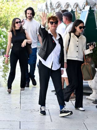 IPA88097063 - Venice, 83rd Venice International Film Festival 2026 - Day 3, Arrivals at the Hotel Excelsior Pier. Pictured: Susan Sarandon  Copyright: xSimonexComix xPoolxPhotoxEventsx08x 88097063