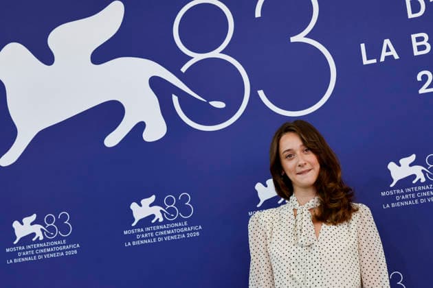 September 4, 2026, Venice, ITALY: Italian actor Gaia Merlonghi poses for the photocall of La cittÃ dei vivi (The City of the Living) at the 83rd annual Venice International Film Festival, in Venice, Italy, 04 September 2026. The movie is presented in Orizzonti section at the festival running from 02 to 12 September 2026. ANSA FABIO FRUSTACI. Venice ITALY  - ZUMAa110 20260904_zaf_a110_004 Copyright: xFabioxFrustacix