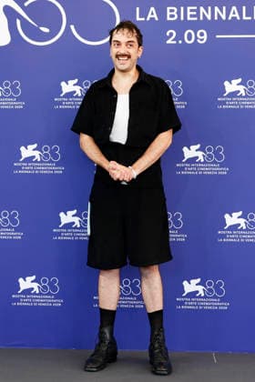 September 4, 2026, Venice, ITALY: Italian actor Michele Valerio Legrottaglie poses for the photocall of La cittÃ dei vivi (The City of the Living) at the 83rd annual Venice International Film Festival, in Venice, Italy, 04 September 2026. The movie is presented in Orizzonti section at the festival running from 02 to 12 September 2026. ANSA FABIO FRUSTACI. Venice ITALY  - ZUMAa110 20260904_zaf_a110_007 Copyright: xFabioxFrustacix