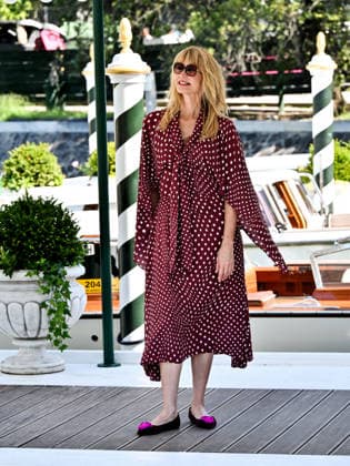 IPA88097765 - Venice, 83rd Venice International Film Festival 2026 - Day 3 - Arrivals at the Excelsior Hotel pier - Pictured: Laura Dern  Copyright: xSimonexComix xPoolxPhotoxEventsx08x 88097765