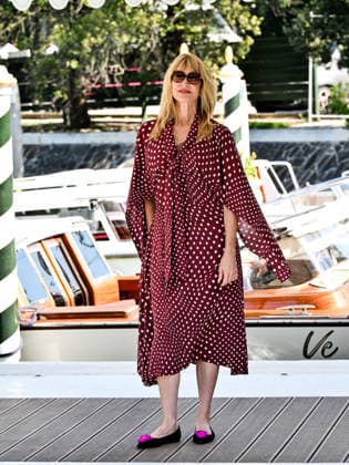 IPA88097791 - Venice, 83rd Venice International Film Festival 2026 - Day 3 - Arrivals at the Excelsior Hotel™s pier - Pictured: Laura Dern  Copyright: xSimonexComix xPoolxPhotoxEventsx08x 88097791