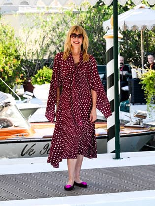 IPA88097981 - Venice, 83rd Venice International Film Festival 2026 - Day 3 - Arrivals at the Excelsior Hotel pier - Pictured: Laura Dern  Copyright: xManuelexMangiarottix xPoolxPhotoxEventsx08x 88097981