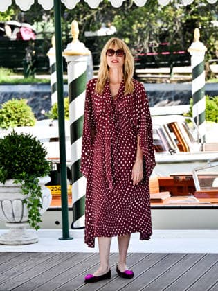 IPA88097747 - Venice, 83rd Venice International Film Festival 2026 - Day 3 - Arrivals at the Excelsior Hotel pier - Pictured: Laura Dern  Copyright: xSimonexComix xPoolxPhotoxEventsx08x 88097747