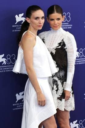 Venice Film Festival, Italy: Bucking Fastard Photocall at the 83rd Venice International Film Festival, Italy. Sisters Rooney Mara and Kate Mara during the Bucking Fastard photocall at the Palazzo del Casino on September 3, 2026