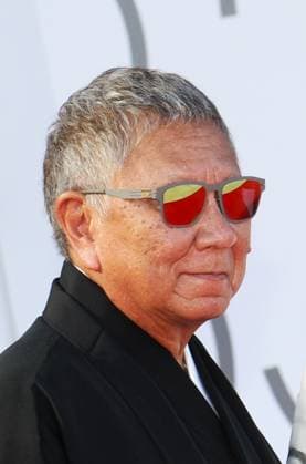 Venice Film Festival, Italy, September 3, 2026, Venice Lido, Veneto, Italy: Takashi Miike on the Bucking Fastard red carpet during the 83rd Venice Film Festival at Venice Lido