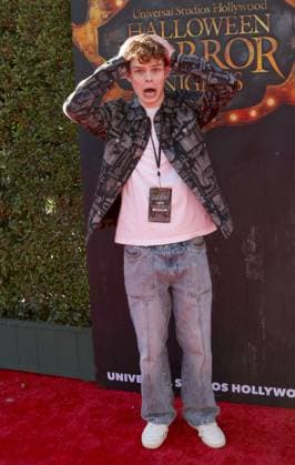 Arrivals at the Halloween Horror Nights event at Universal Studios in Los Angeles Featuring: Merrick Hanna Where: Los Angeles, California, United States When: 03 Sep 2026 Credit: H2Y INSTARimages EDITORIAL USE ONLY. NOT FOR USE BY NEWSPAPERS BASED IN THE UK. Copyright: xx instar55975252