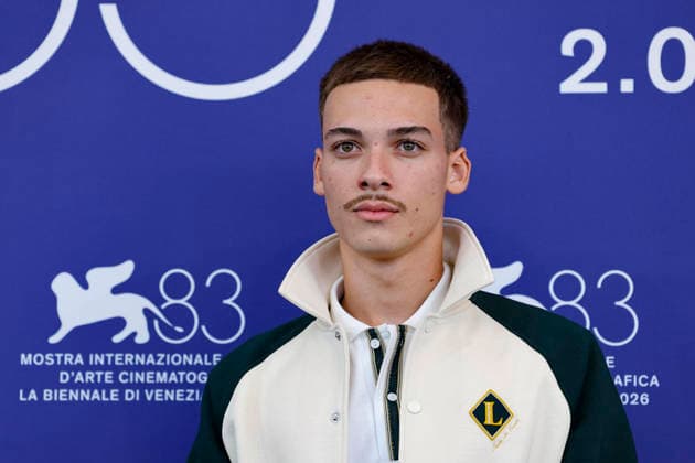 September 4, 2026, Venice, ITALY: French actor Kenji Peyran poses for the photocall of 15 18 (A place to heal)™ at the 83rd annual Venice International Film Festival, in Venice, Italy, 04 September 2026. The movie is presented in Venezia 83 official competition at the festival running from 02 to 12 September 2026. ANSA FABIO FRUSTACI. Venice ITALY  - ZUMAa110 20260904_zaf_a110_013 Copyright: xFabioxFrustacix