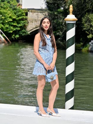 IPA88101952 - Venice, 83rd Venice International Film Festival 2026 - Day 3 - Arrivals at the Excelsior Hotel pier - Pictured: Gaia Visco Gilardi  Copyright: xManuelexMangiarottix xPoolxPhotoxEventsx08x 88101952