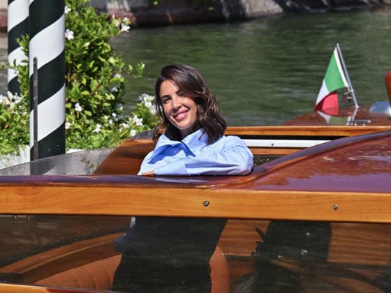 IPA88102216 - Venice, 83rd Venice International Film Festival 2026 - Day 3 - Arrivals at the Excelsior Hotel™s pier - Pictured: MARTINA LUCHENA  Copyright: xManuelexMangiarottix xPoolxPhotoxEventsx08x 88102216