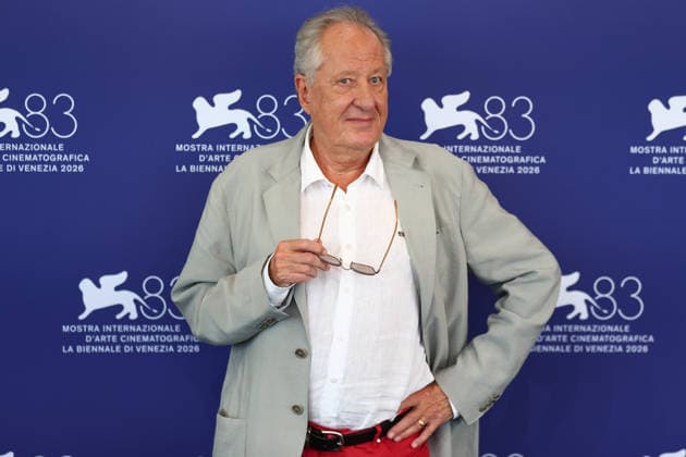 September 4, 2026, Venice Lido, Veneto, Italy: GEOFFREY RUSH during the Mr Nelson, Did you kill people? photocall at the 83rd Venice Film Festival at Sala Grande in Venice Lido, Italy Venice Lido Italy  - ZUMAc179 20260904_zep_c179_050 Copyright: xMickaelxChavetx