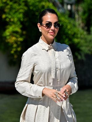 IPA88103282 - Venice, 83rd Venice International Film Festival 2026 - Day 3 - Arrivals at the Excelsior Hotel™s pier - Pictured: Georgina Rodriguez  Copyright: xManuelexMangiarottix xPoolxPhotoxEventsx08x 88103282
