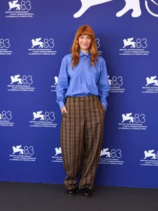 IPA88107337 - Venice, 83rd Venice International Film Festival 2026 - Day 3 - Jupiter photocall - Pictured: CÃ line Sallette  Copyright: xAlbertoxTerenghix xPoolxPhotoxEventsx08x 88107337