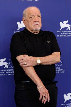 September 4, 2026, Venice, ITALY: US director Paul Schrader poses for the photocall of The Basics of Philosophy™ at the 83rd annual Venice International Film Festival, in Venice, Italy, 04 September 2026. The movie is presented out of competition at the festival running from 02 to 12 September 2026. ANSA FABIO FRUSTACI. Venice ITALY  - ZUMAa110 20260904_zaf_a110_025 Copyright: xFabioxFrustacix