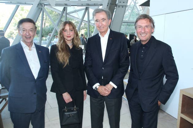 Exclusive: Jean Paul Claverie, Jennifer Lawrence, Bernard Arnault, and Pietro Beccari, CEO of Louis Vuitton, at the LVMH Prize 2026 at the Fondation Vuitton, Paris, September 4, 2026 Bertrand Rindoff Bestimage Exclusive: LVMH Prize 2026 at the Vuitton Foundation in Paris, France Paris, France  Copyright: xBERTRANDxRINDOFFxPETROFFx xBESTIMAGExBERTRANDxRINDOFFxPETROFFx xBESTIMAGEx