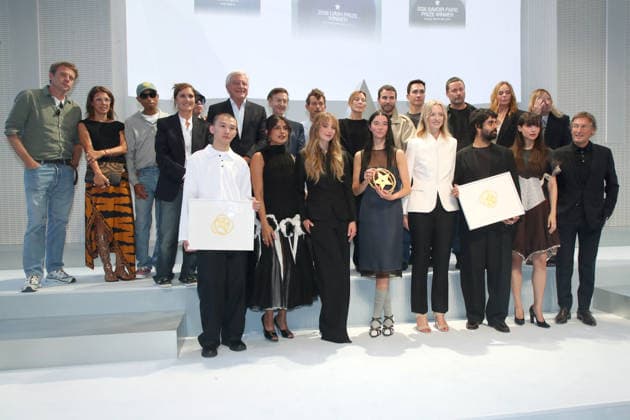 Zane Li, founder of Lii and winner of the Karl Lagerfeld Prize ; Priyanka Chopra Jonas, Jennifer Lawrence, and Julie Kegels, winners of the LVMH Prize ; Delphine Arnault, President of Dior and the LVMH Prize, Anial Padia, founder of YOSHITA 1967 and winner of the Savoir-Faire Prize, Urassaya Sperbund ( Yaya ), Pietro Beccari, CEO of Louis Vuitton, and the 2026 LVMH Prize Jury at the Vuitton Foundation, Paris, September 4, 2026 Bertrand Rindoff Bestimage LVMH Prize 2026 at the Vuitton Foundation in Paris, France Paris, France  Copyright: xBERTRANDxRINDOFFxPETROFFx xBESTIMAGExBERTRANDxRINDOFFxPETROFFx xBESTIMAGEx