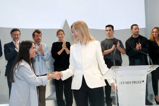 Delphine Arnault, President of Dior and the LVMH Prize, and guest at the 2026 LVMH Prize at the Fondation Vuitton, Paris, September 4, 2026 Bertrand Rindoff Bestimage LVMH Prize 2026 at the Fondation Vuitton in Paris, France Paris, France  Copyright: xBERTRANDxRINDOFFxPETROFFx xBESTIMAGExBERTRANDxRINDOFFxPETROFFx xBESTIMAGEx