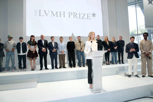 Delphine Arnault, Chairwoman of Dior and the LVMH Prize, addressing the 2026 LVMH Prize jury at the Fondation Vuitton, Paris on September 4, 2026 Bertrand Rindoff Bestimage LVMH Prize 2026 at the Fondation Vuitton in Paris, France Paris, France  Copyright: xBERTRANDxRINDOFFxPETROFFx xBESTIMAGExBERTRANDxRINDOFFxPETROFFx xBESTIMAGEx