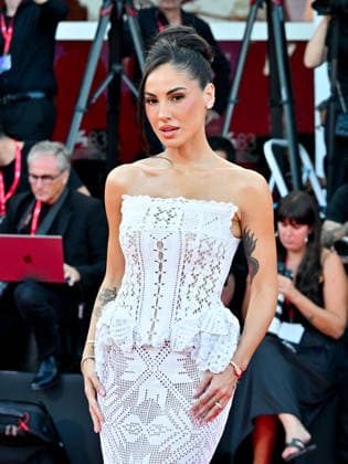 IPA88112486 - Venice, 83rd Venice International Film Festival 2026 - Night 3. Red Carpet for the film MR. NELSON, DID YOU KILL PEOPLE? . Pictured: Giulia De Lellis  Copyright: xManuelexMangiarottix xPoolxPhotoxEventsx08x 88112486