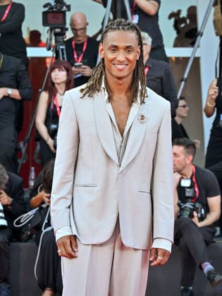 IPA88111465 - Venice, 83rd Venice International Film Festival 2026 - Night 3 - Red carpet for *Nelson San, Anata wa Hito wo Koroshimashitaka?* (*Mr. Nelson, Did You Kill People?*) - Pictured: MADIOR FALL  Copyright: xManuelexMangiarottix xPoolxPhotoxEventsx08x 88111465