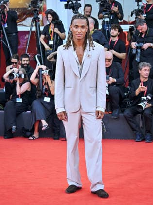 IPA88111468 - Venice, 83rd Venice International Film Festival 2026 - Night 3 - Red carpet for *Nelson San, Anata wa Hito wo Koroshimashitaka?* (*Mr. Nelson, Did You Kill People?*) - Pictured: MADIOR FALL  Copyright: xManuelexMangiarottix xPoolxPhotoxEventsx08x 88111468