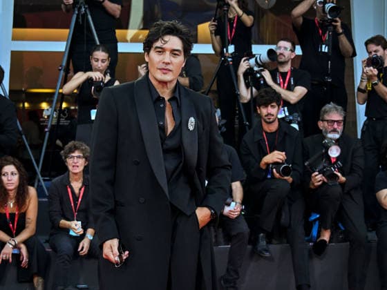 IPA88112932 - Venice, 83rd Venice International Film Festival 2026 - Night 3 - Red carpet for *Nelson san, anata wa hito wo koroshimashitaka?* (*Mr. Nelson, Did You Kill People?*) - Pictured: CRISTIANO CACCAMO  Copyright: xManuelexMangiarottix xPoolxPhotoxEventsx08x 88112932