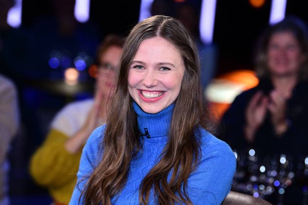 Ann Kathrin Bendixen during the NDR Talk Show on September 4, 2026, at NDR Studio Lokstedt in Hamburg, Germany; NDR Talk Show in Hamburg, Germany