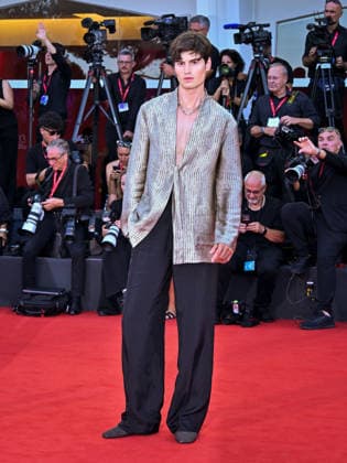 IPA88114929 - Venice, 83rd Venice International Film Festival 2026 - Night 3 - Red carpet for *Nelson san, anata wa hito wo koroshimashitaka?* (*Mr. Nelson, Did You Kill People?*) - Pictured: Moritz Hau  Copyright: xManuelexMangiarottix xPoolxPhotoxEventsx08x 88114929