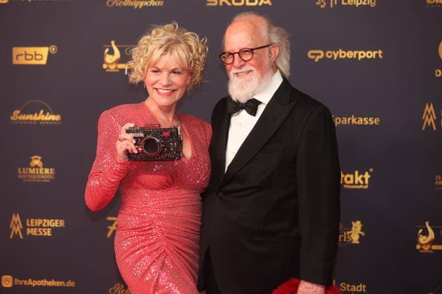 32nd Golden Hen Awards Ceremony, Leipzig, September 4, 2026: Anne Kaspirik and Ordren Schmuckler. The 32nd Golden Hen Awards Ceremony took place at the Leipzig Exhibition Hall in Saxony, Germany. Copyright: xMatthiasxGränzdörferx
