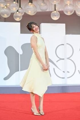 September 4, 2026, Venice, Rome, Italy: Gaia Merlonghi on the red carpet for the film City of the Living, 83rd Venice International Film Festival, Venice, September 4, 2026 Venice Italy  - ZUMAa289 20260904_zia_a289_419 Copyright: xMariaxLauraxAntonellix xAgfx