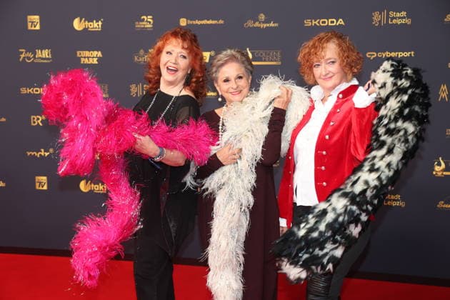 32nd Golden Hen Awards Ceremony, Leipzig, September 4, 2026: Regina Thoss, Dagmar Frederic, and Dagmar Gelbke. The 32nd Golden Hen Awards Ceremony took place at the Leipzig Exhibition Hall in Saxony, Germany. Copyright: xMatthiasxGränzdörferx