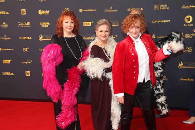 32nd Golden Hen Awards Ceremony, Leipzig, September 4, 2026: Regina Thoss, Dagmar Frederic, and Dagmar Gelbke. The 32nd Golden Hen Awards Ceremony took place at the Leipzig Exhibition Hall in Saxony, Germany. Copyright: xMatthiasxGränzdörferx