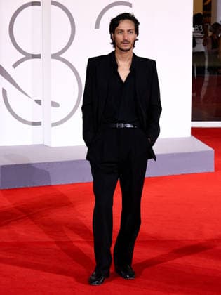 IPA88117597 - Venice, 83rd Venice International Film Festival 2026 - Night 3. Red Carpet for the film THE BASICS OF PHILOSOPHY. Pictured: Dario Aita  Copyright: xAlbertoxTerenghix xPoolxPhotoxEventsx08x 88117597